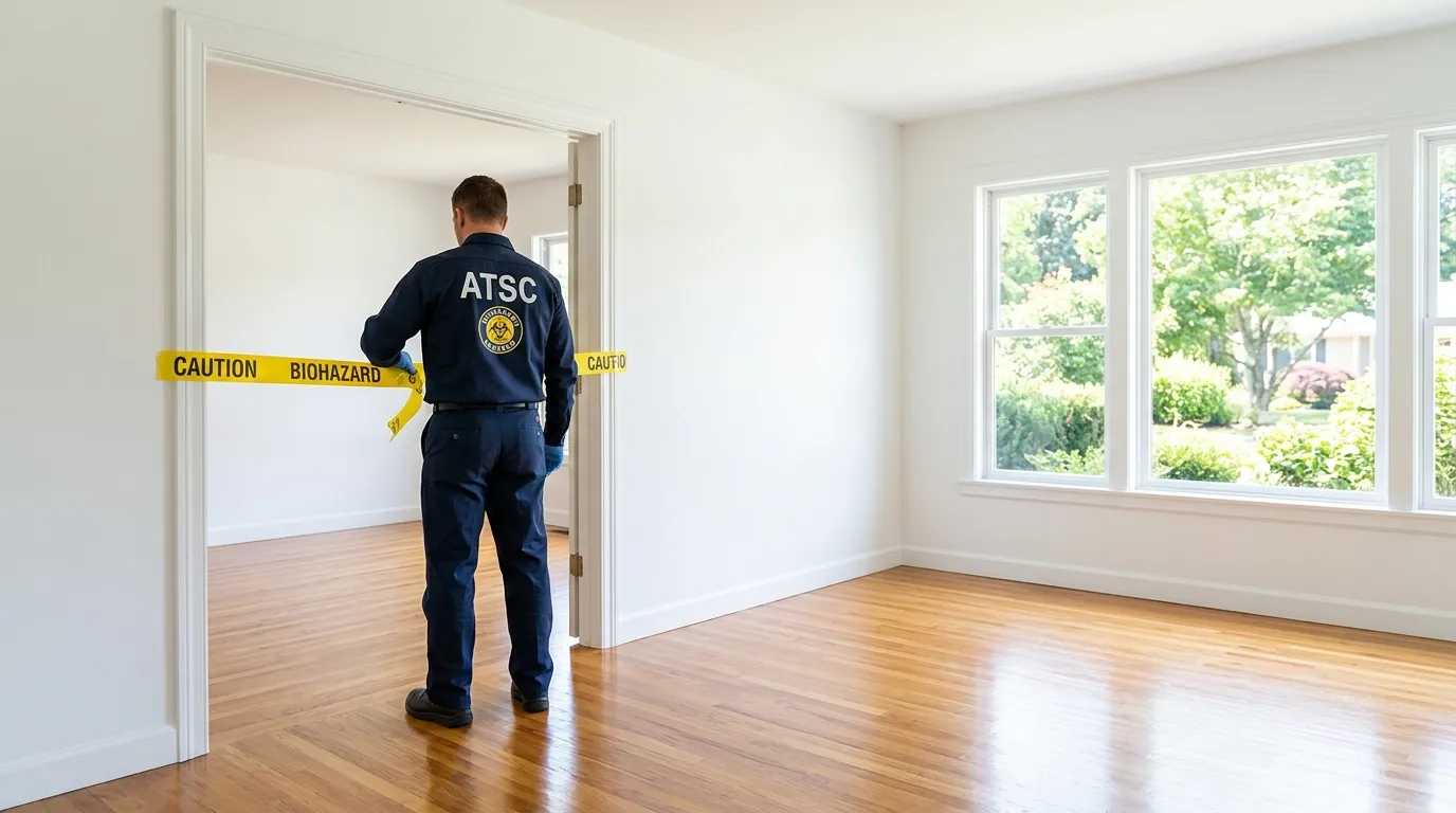 Certified biohazard cleanup crew performing Crime Scene Cleanup in Rock Hill