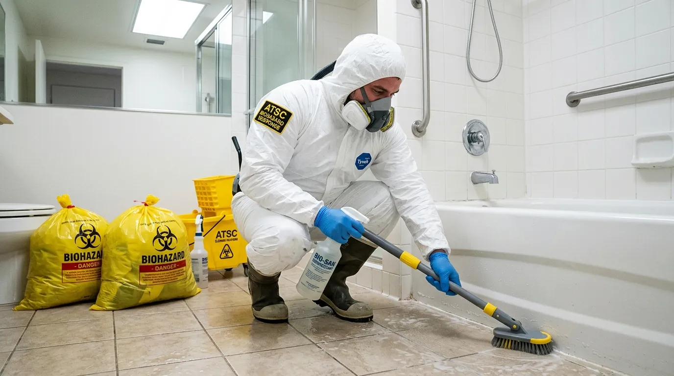 Decontamination equipment deployed for Blood Cleanup in Rock Hill